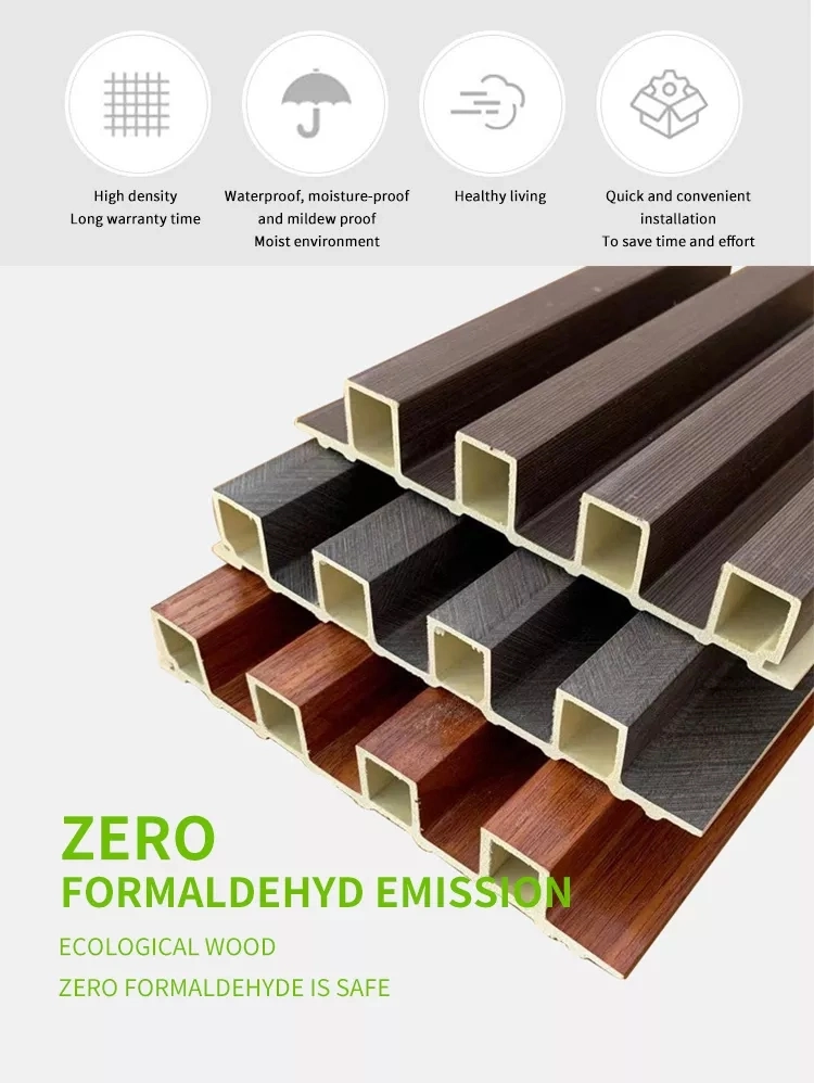Waterproof Wood Plastic Composite Wall Panel WPC Cladding Interior Exterior PVC Other Boards Wall Panels/Boards WPC Wall Panel